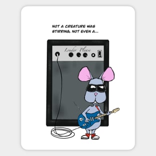 Mighty Loud Mouse Sticker